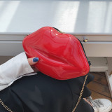 Rose Red Fashion Casual Shoulder Messenger Bag