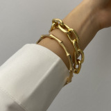 Gold Fashion Solid Bracelets