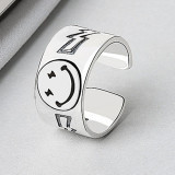 Yellow Fashion Smiley Ring Jewelry