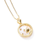 Taurus Fashion Solid Zodiac Necklace