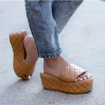 Brown Casual Street Split Joint Opend Out Door Shoes