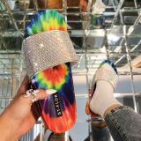 Pink Fashion Casual Split Joint Tie-dye Comfortable Shoes