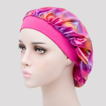 Rose Red Casual Living Print Patchwork Hat