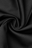 Black Fashion Sexy Print Tooling Jumpsuit