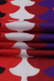 Colour Street Print Split Joint Outerwear