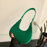 Red Daily Simplicity Solid Fold Felt Bags