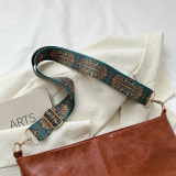 Khaki Vintage Simplicity Solid Zipper Bags