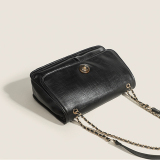 Black Elegant Simplicity Solid Metal Accessories Decoration Bags