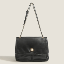 Black Elegant Simplicity Solid Metal Accessories Decoration Bags