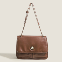 Brown Elegant Simplicity Solid Metal Accessories Decoration Bags