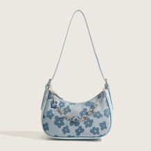 Blue Sweet Cute Flowers Chains Bags