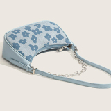 Blue Sweet Cute Flowers Chains Bags