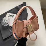 Pink Daily Vintage Solid Metal Accessories Decoration Bags