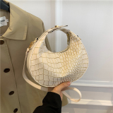 Green Vintage Celebrities Animal Print Asymmetrical Bags
