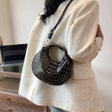 Green Vintage Celebrities Animal Print Asymmetrical Bags