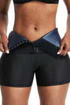 Blue Casual Sportswear Solid Color Patchwork