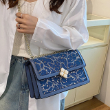 Baby Blue Street Sequins Bags