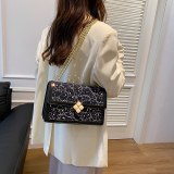 Baby Blue Street Sequins Bags