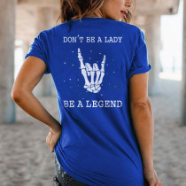 Royal Blue Casual Street Print Patchwork O Neck T-Shirts