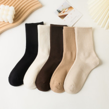 Apricot Daily Stripe Patchwork Sock