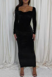 Purple Elegant Solid Color Patchwork Asymmetrical Collar Long Sleeve Two Pieces