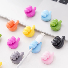 Multicolor Thumb Hook,No Trace Superglue Free Punch Hook