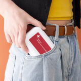 Red Portable Travel Medicine Storage Container