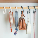 White PP Handbag Hooks