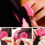 Pink Magic Silicone Hair Rollers Overnight Curlers