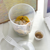 Green Salad Meal Shaker Cup With Fork For Cups