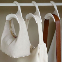 White PP Handbag Hooks