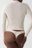 Black Casual Solid Color Patchwork Sports
