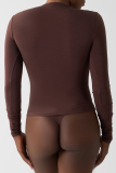 Black Casual Solid Color Patchwork Sports