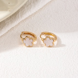 Red Daily Flowers Earrings