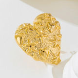 Gold Daily Heart Shaped Rings