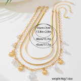 Gold Casual Daily Chains Necklaces