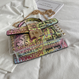 Colour Daily Print Chains Bags