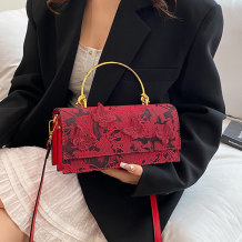 Red Daily Butterfly Metal Accessories Trim Bags