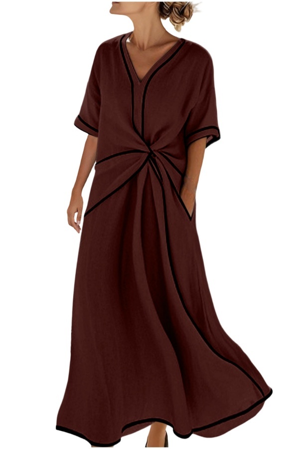 Deep Red Dresses