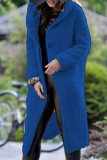 Fashion Casual Adult Solid Cardigan Hooded Collar Outerwear