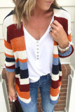 Fashion Street Striped Patchwork Tops
