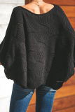 Fashion Elegant Solid Hollowed Out Patchwork O Neck Tops