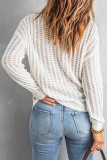 Fashion Casual Solid Patchwork O Neck Tops