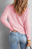 Fashion Casual Solid Patchwork O Neck Tops