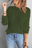 Fashion Casual Solid Patchwork O Neck Tops