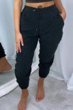 Fashion Casual Solid Pants Loose Bottoms