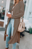 Fashion Casual Solid Outerwear