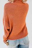 Casual Solid Patchwork Half A Turtleneck Tops