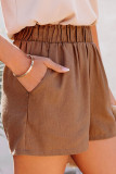 Fashion Casual Solid Loose High Waist Wide Leg Bottoms
