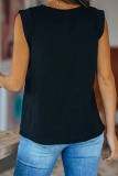 Casual Solid Basic O Neck T-Shirts